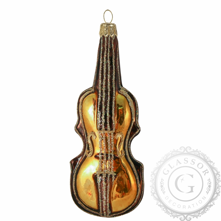 Décoration de Noël, violon