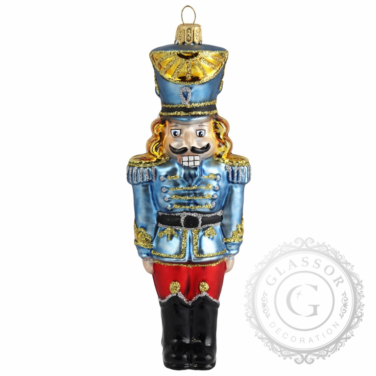 Figurine de Noël, Casse-noisettes bleu