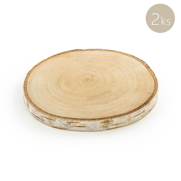 Sous-verres en bois rustique