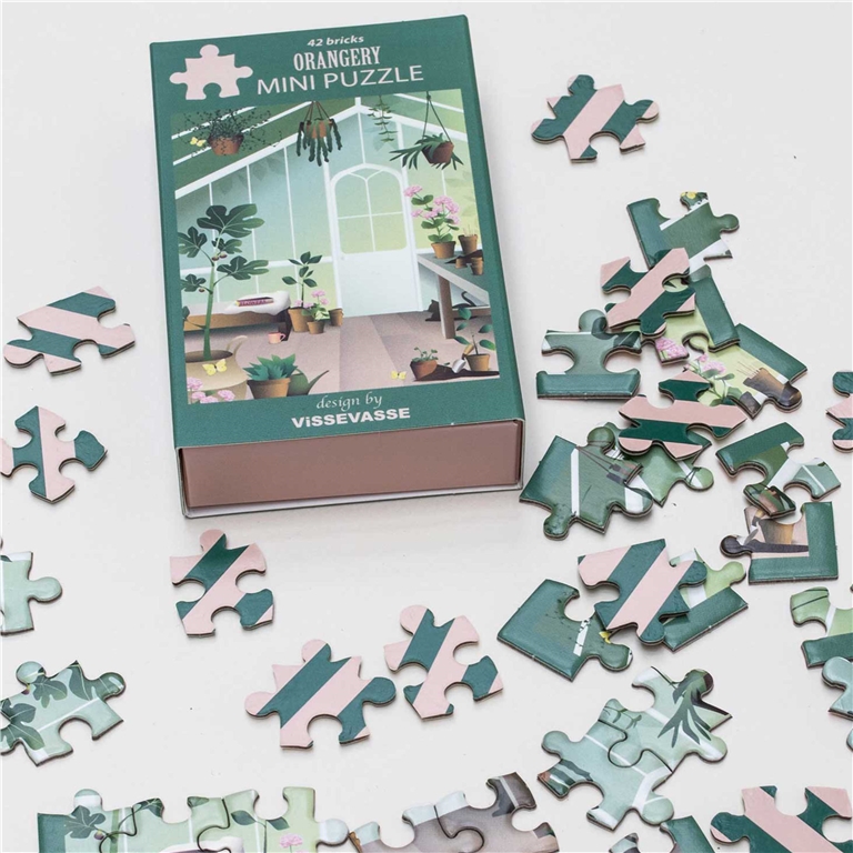 Mini puzzle stylique orangerie 42 pieces