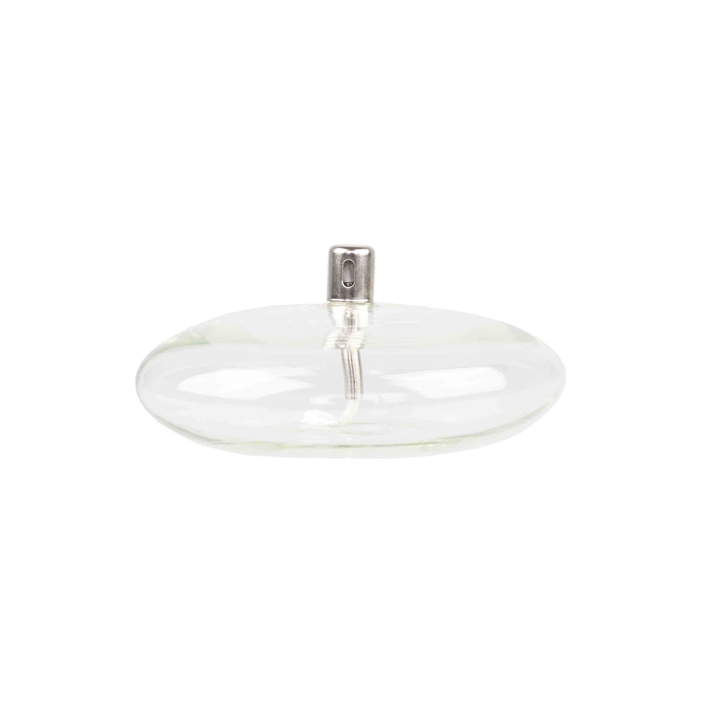 Mini bougie ellipse pétrole décorative