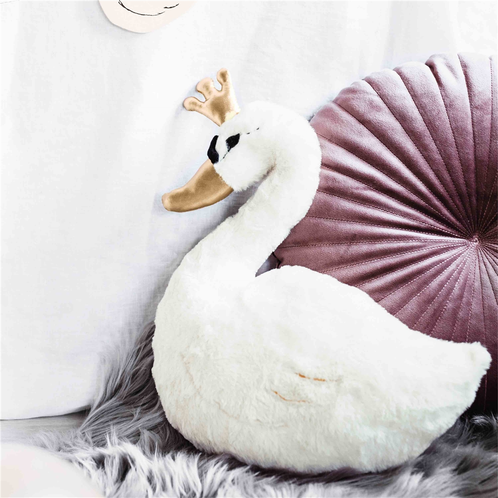 Princesse cygne en peluche