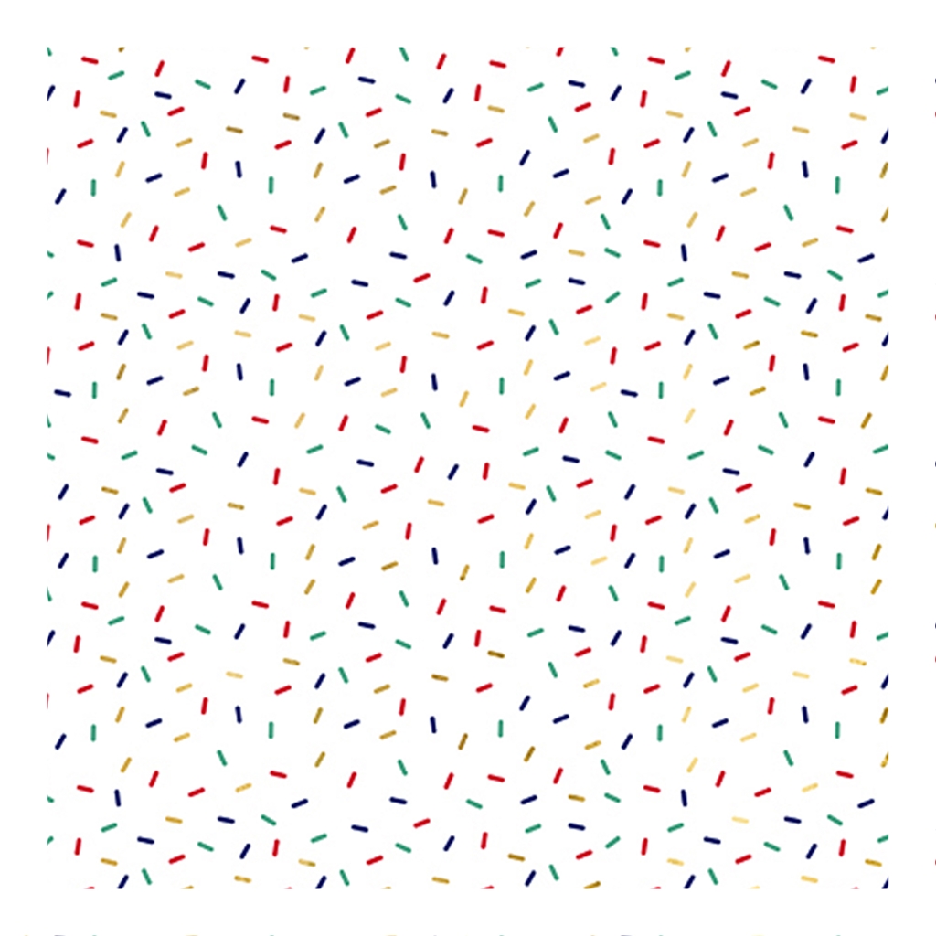 Papier cadeau motif de confettis