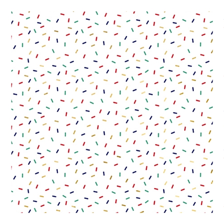 Papier cadeau motif de confettis