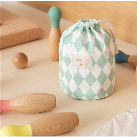 Jeu de quilles pour enfants en bois