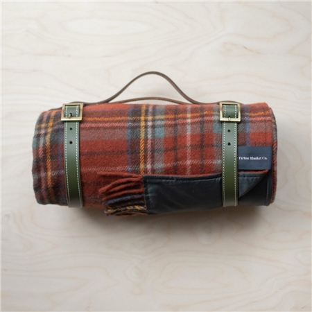 Outdoor couverture de pique-nique en laine tartan royal