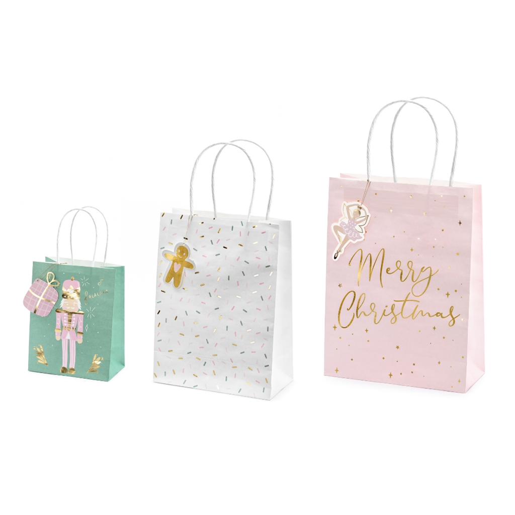 Sacs cadeaux avec Casse noisette et ballerine