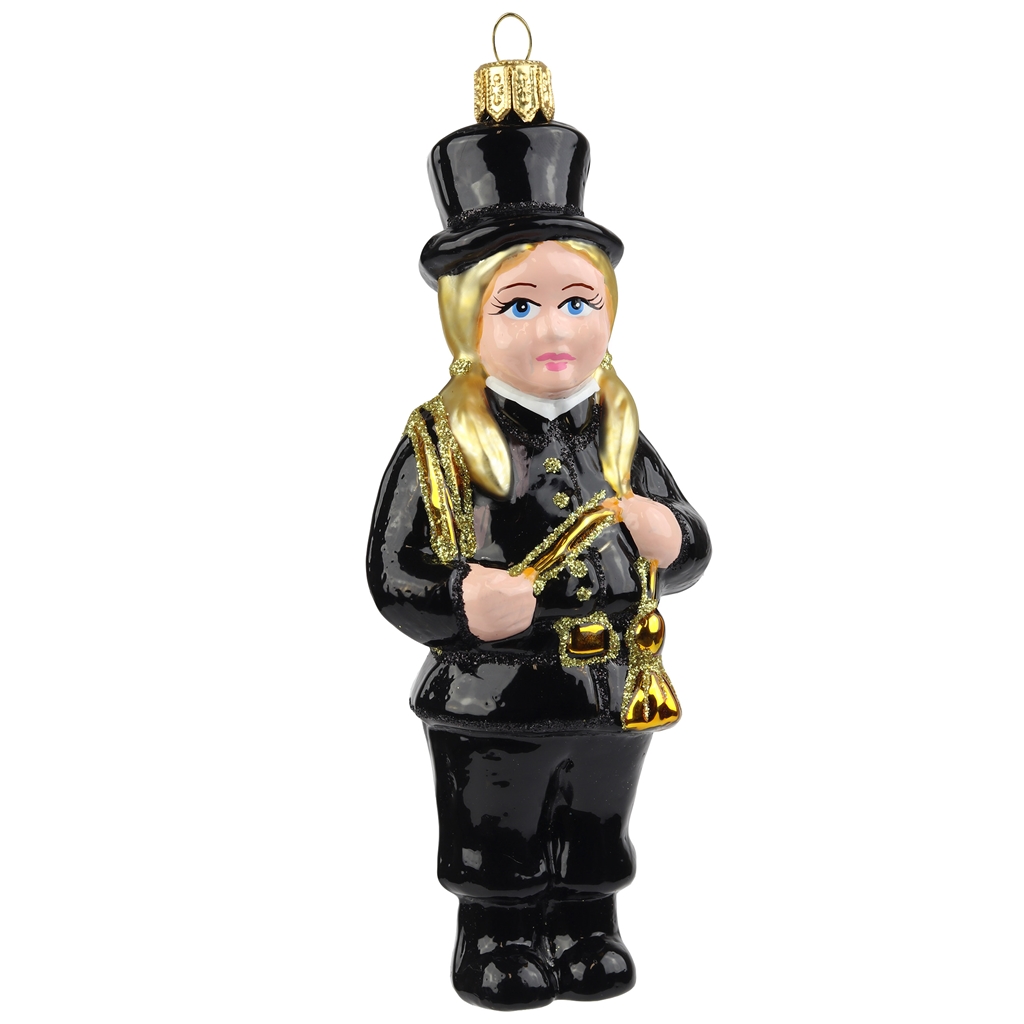 Figurine de Noël, femme ramoneur