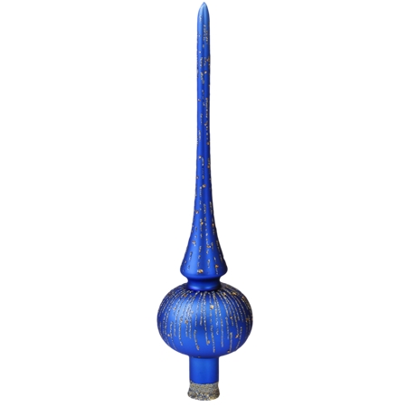 Pointe de Noël bleue