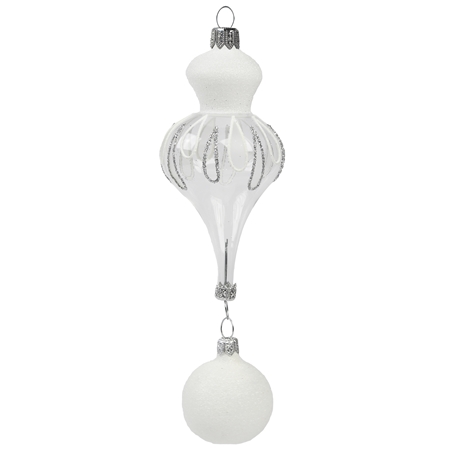Décoration transparente décor blanc