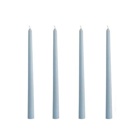 Ensemble de bougies bleu clair 4 pcs