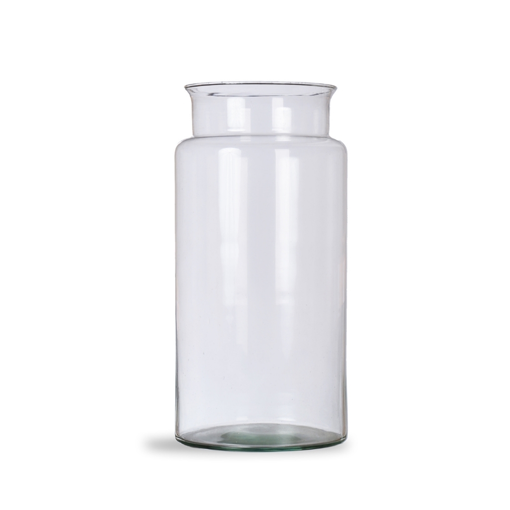 Haut vase en verre robuste