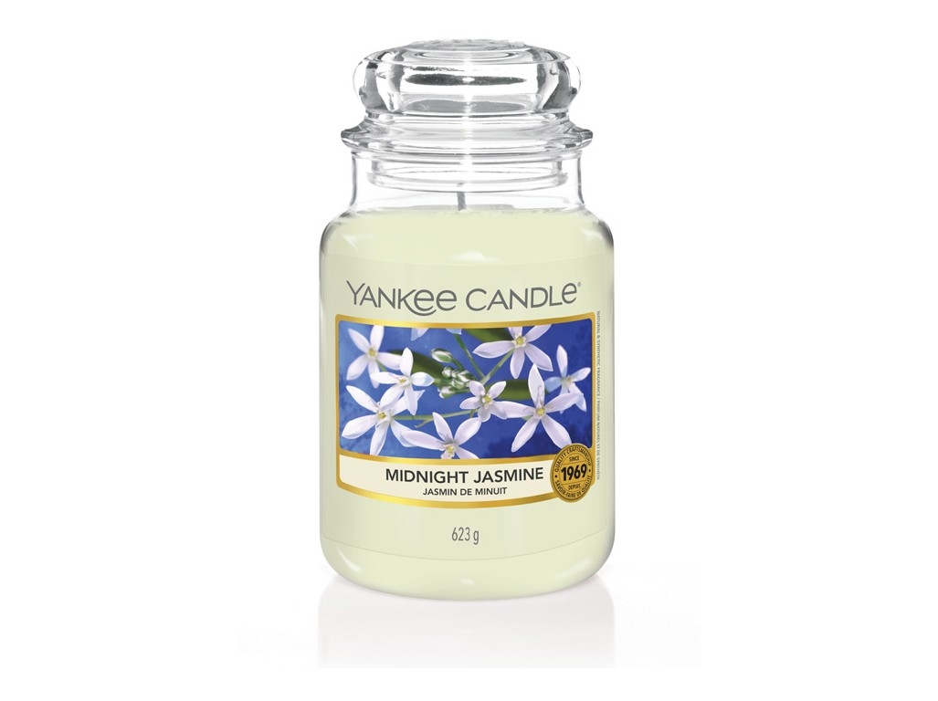 Bougie parfumée Yankee Candle JASMIN DE MINUIT Grande jarre