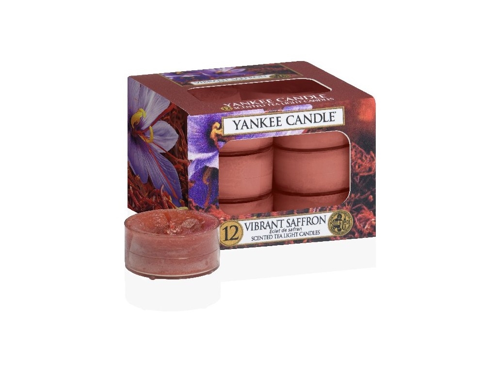 Boîte de lumignons Yankee Candle ECLAT DE SAFRAN