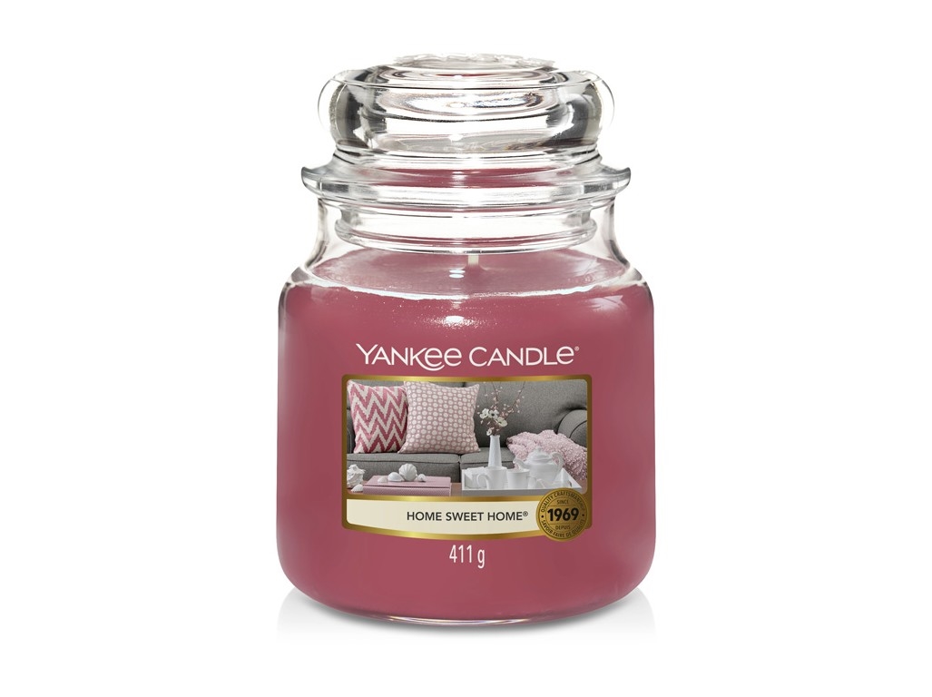 Bougie parfumée Yankee Candle HOME SWEET HOME Jarre moyenne