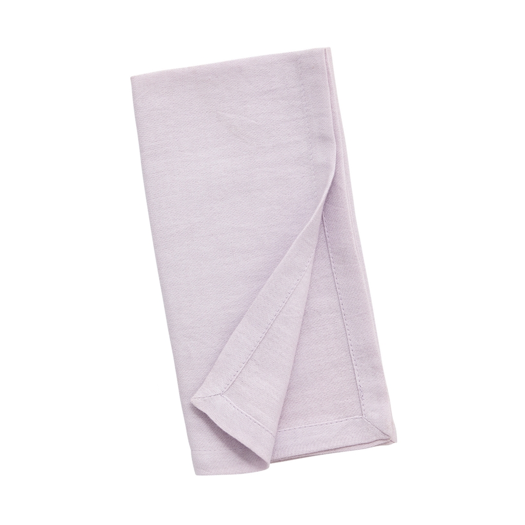 Serviette de table en tissu rose 2pcs