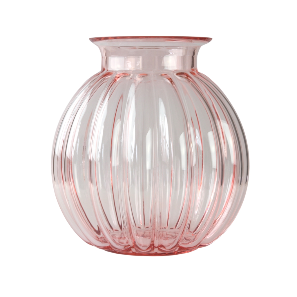 Vase en cristal Maria rose