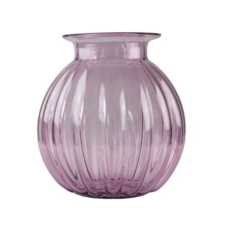 Vase en cristal Maria violet