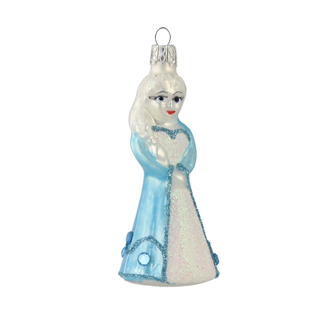 Princesse du Royaume givré bleu et blanc