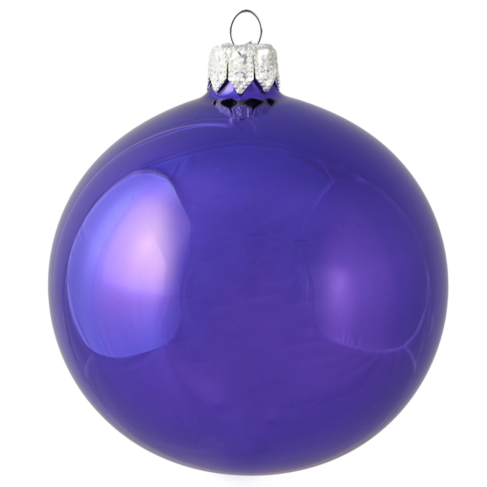 Boule en violet foncé