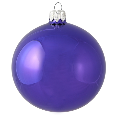 Boule en violet foncé