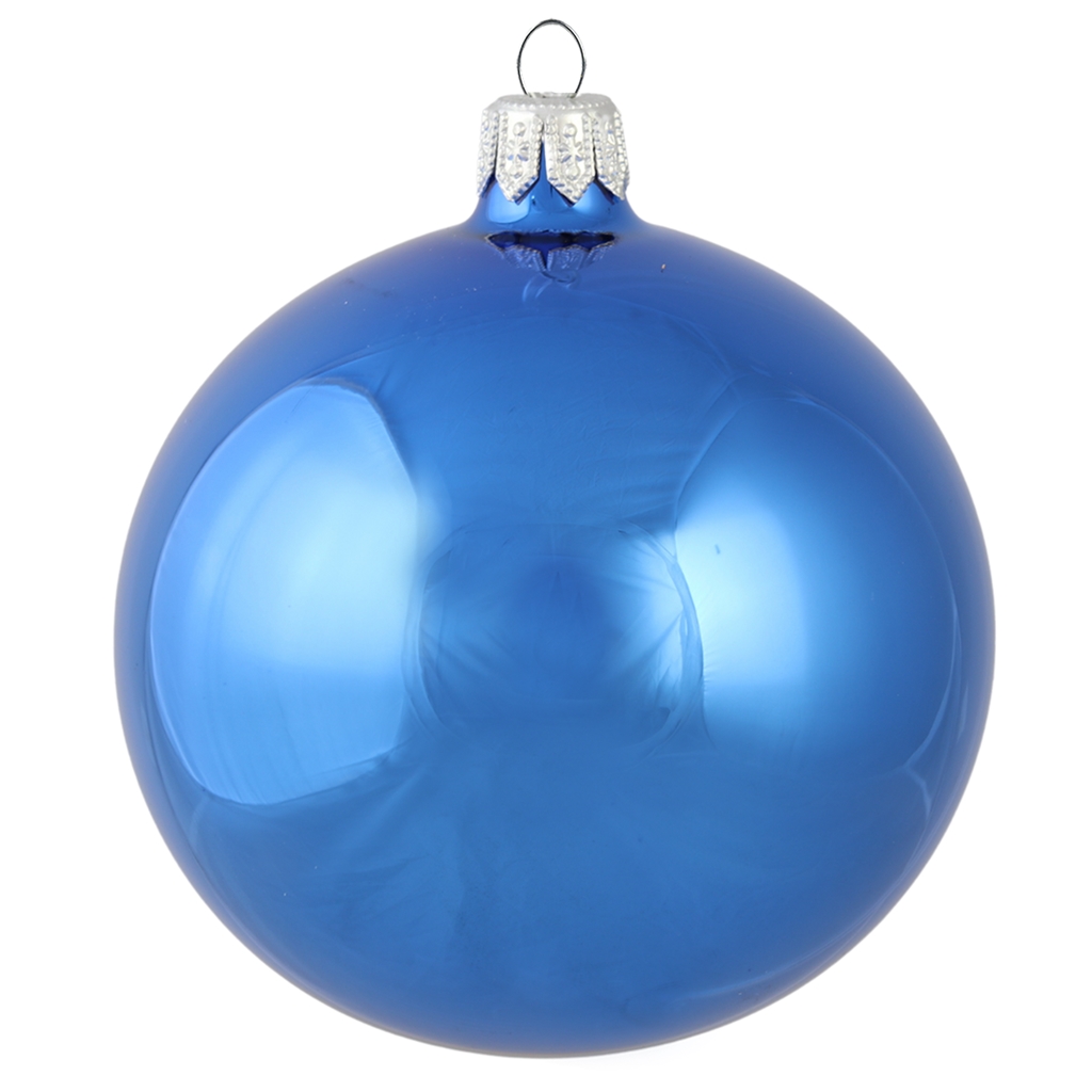 Boule de Noël bleu foncé