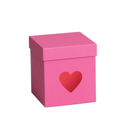 Boîte cadeau avec un cœur