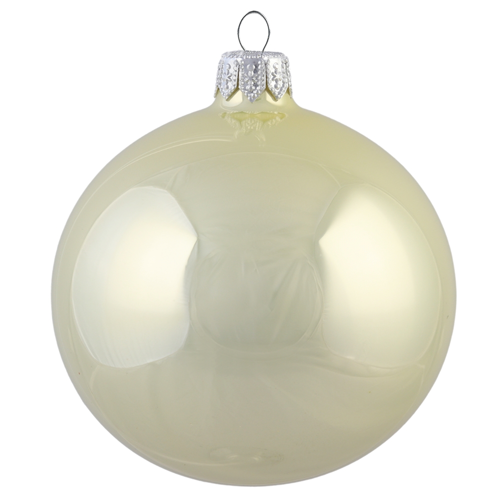 Boule de Noël jaune