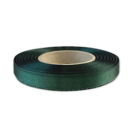 Ruban satin vert foncé