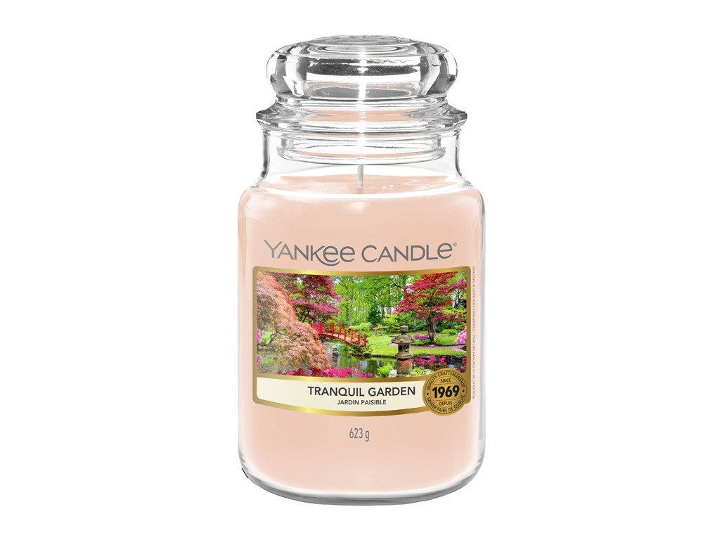 Bougie parfumée Yankee Candle JARDIN PAISIBLE Grande jarre