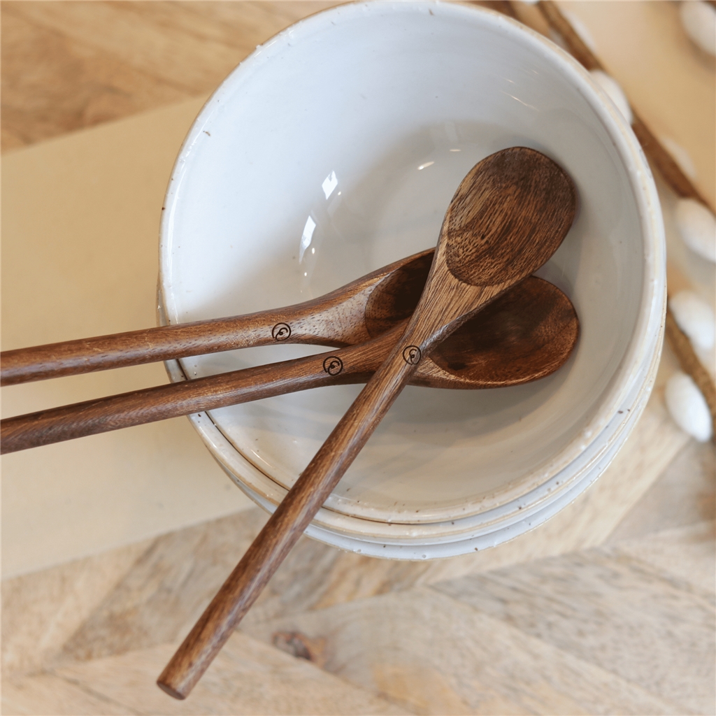 Cuillère à Confiture En étain Massif - Fabriquée Main En France, Design Coquille Moule Et étoile De Mer - Artisanat Français - 2