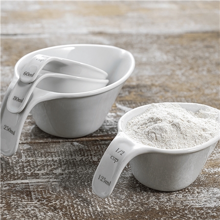 Set de verres gradués en porcelaine