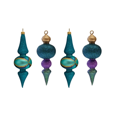 Set de formes en verre soufflé