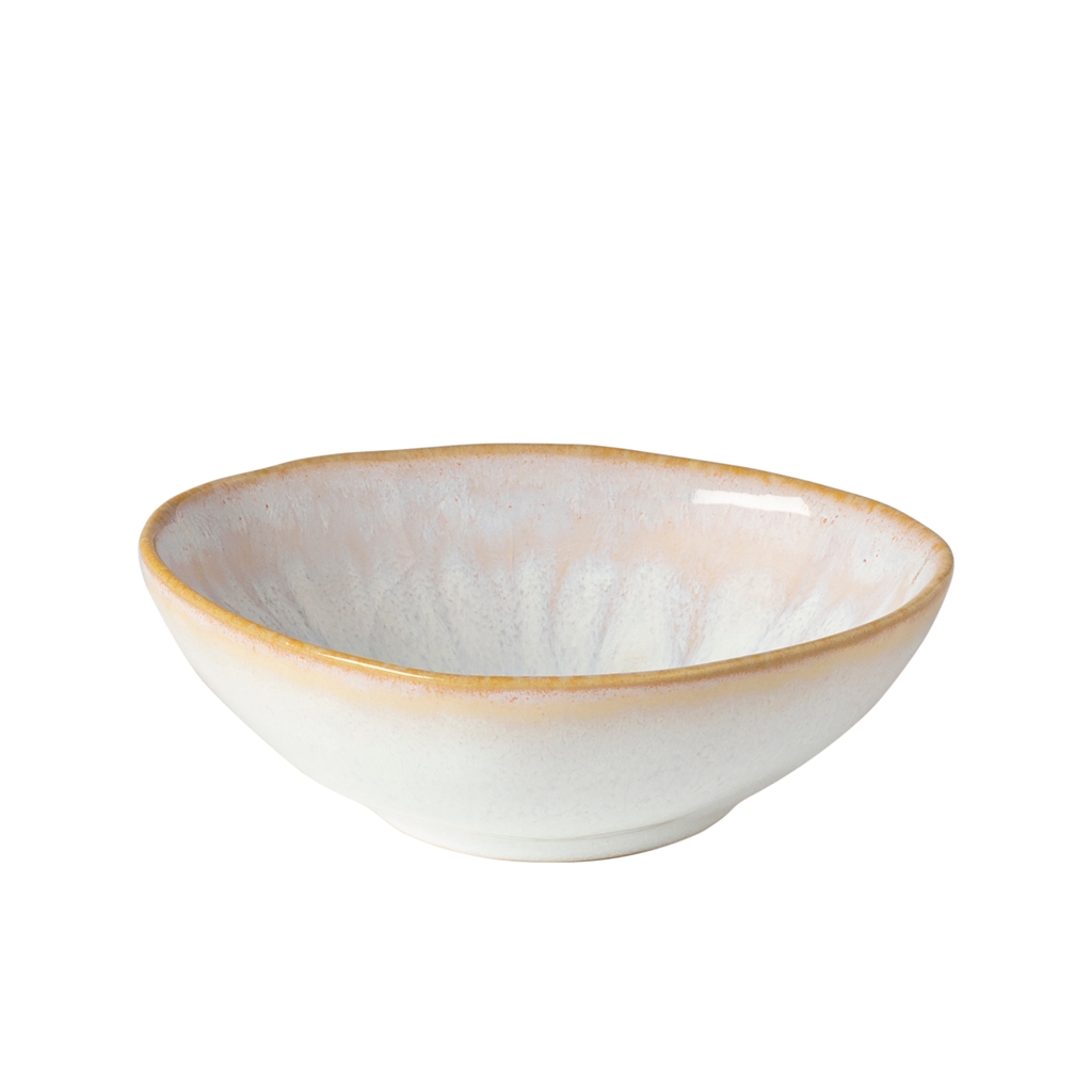 Bol ovale avec glaçure coulante