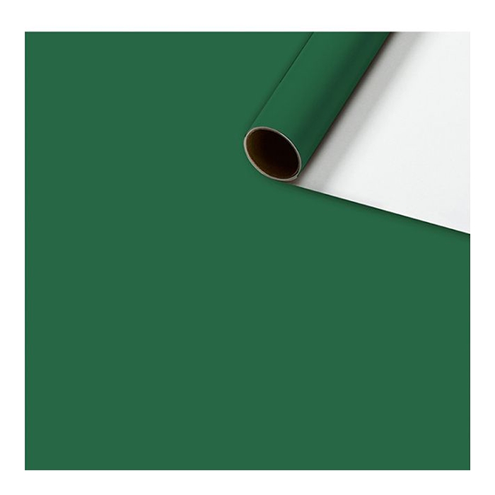 Papier cadeau monocolore vert