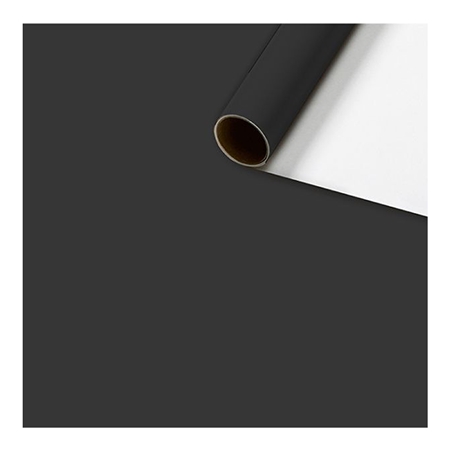Papier cadeau monocolore noir