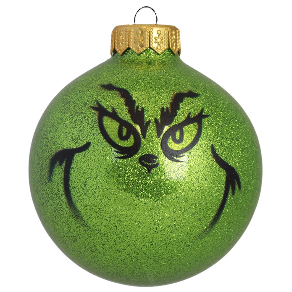 Décoration en verre Grinch