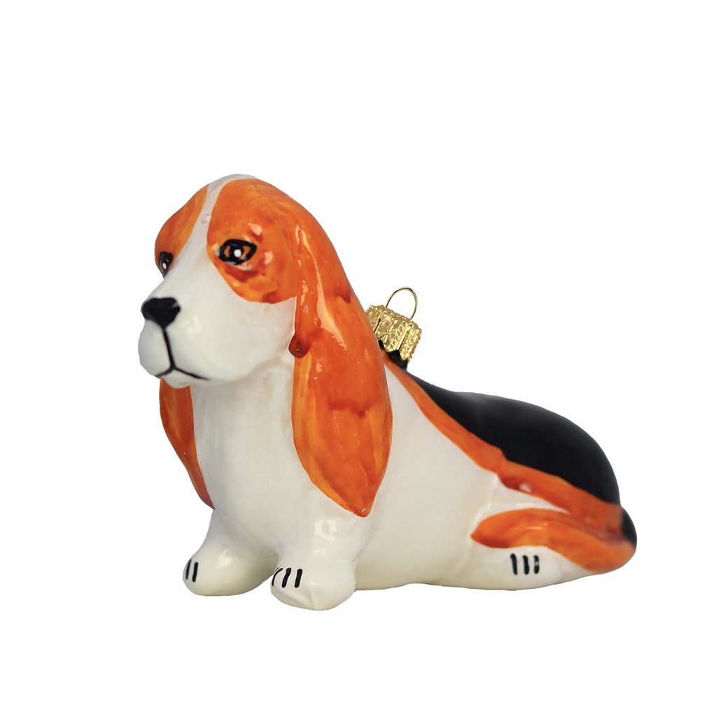 Chien en verre Basset Hound