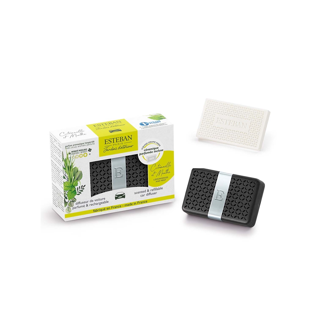 Diffuseur de voiture Citronnelle et Menthe