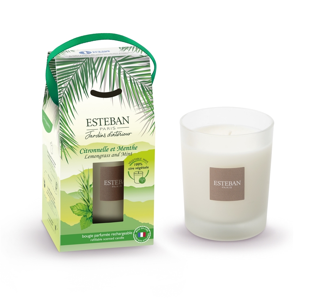 Bougie parfumée Citronnelle et Menthe