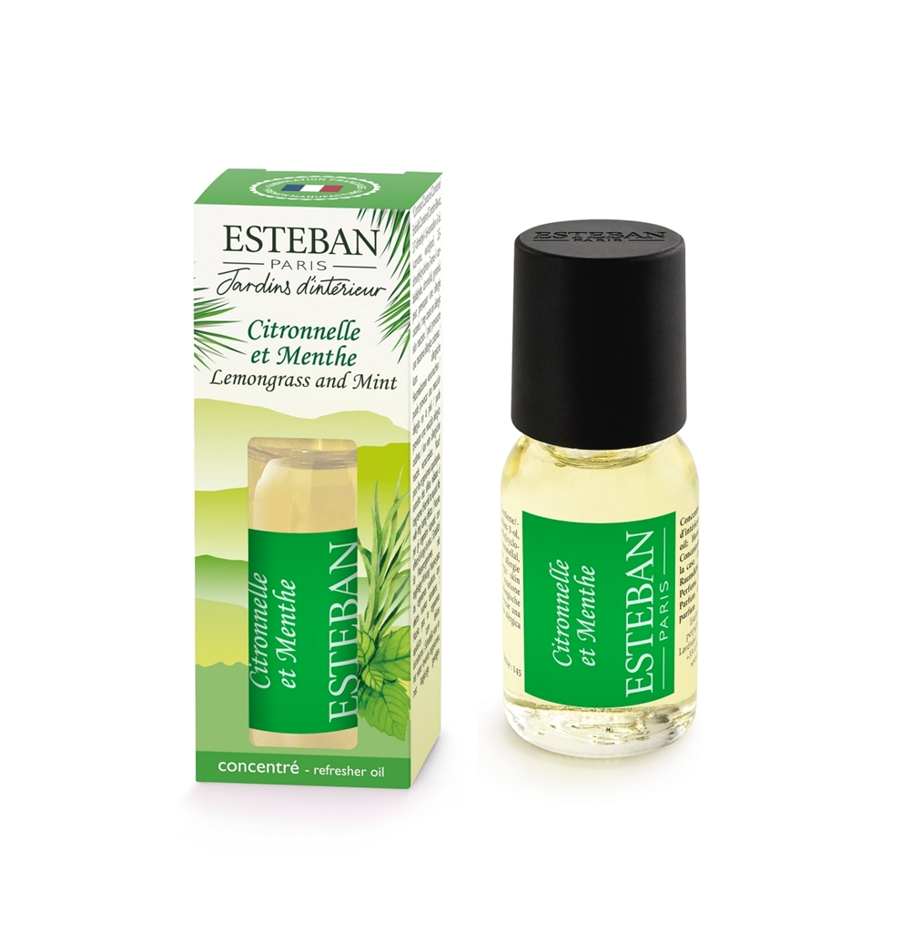 Huile essentielle Citronnelle et Menthe