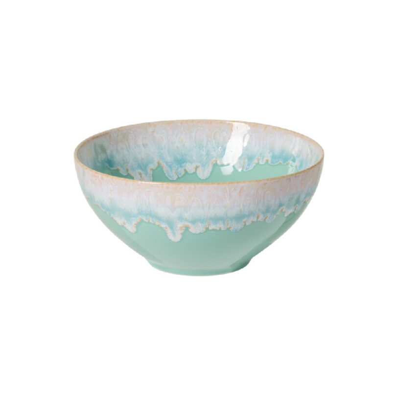 Bol à soupe et céréales turquoise