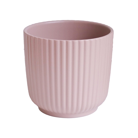 Pot de fleur Luna rose clair plus grand
