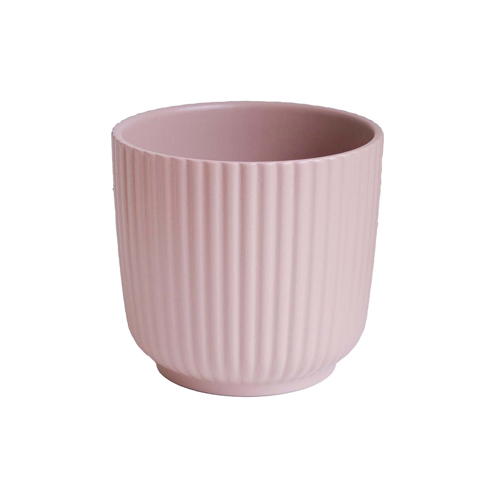 Pot de fleur Luna rose clair plus petit