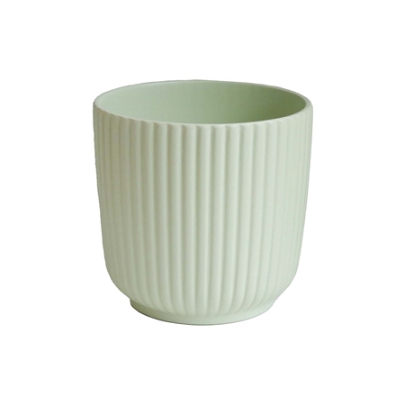 Pot de fleurs Luna pistache plus petit