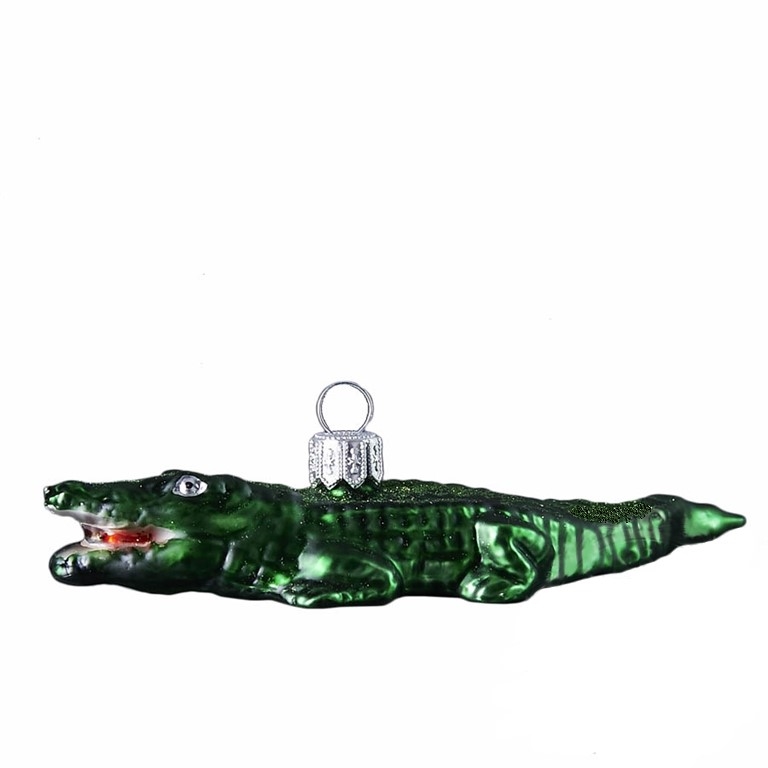 Crocodile en verre