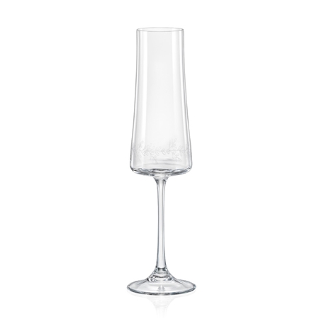 Ensemble de bouteilles de champagne à décor de gui