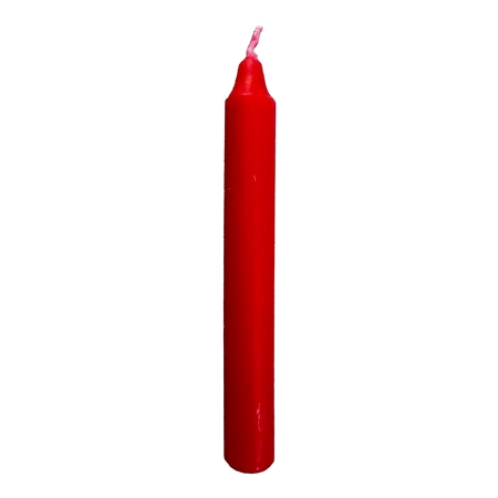 Ensemble de bougies cloches d'ange rouge