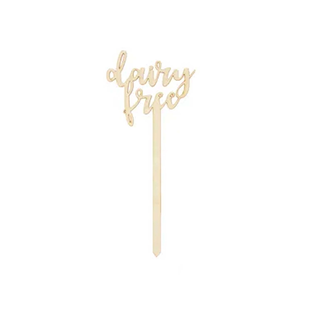Dřevěný zápich dairy free