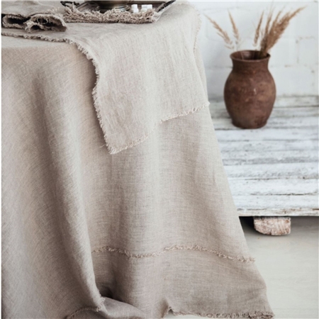 Nappe en lin naturel